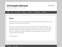 Tablet Screenshot of christophe-barraud.com